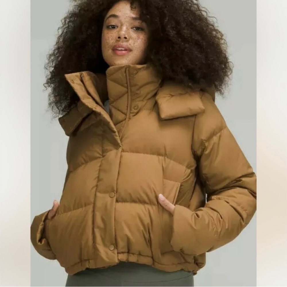 Lululemon NWT Wunder Puff Cropped Jacket Size 4